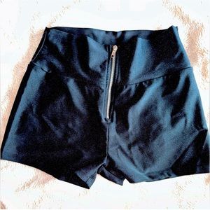 iHeartRaves Black spandex shorts